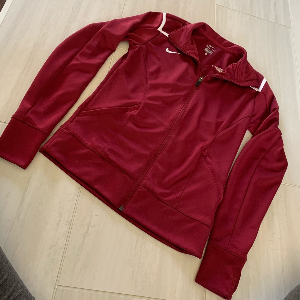 Nike long sleeve zip up